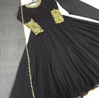 READYMADE ANARKALI GOWN COLLECTIONS  Launching Party Wear Look Heavy Foux Georgette Anark ali Gown, Dupatta & Bottom Set  Gown Fabric :Heavy Faux Georgette With Embroidery Sequence Work Gown Inner: Micro Cotton Gown Length :
