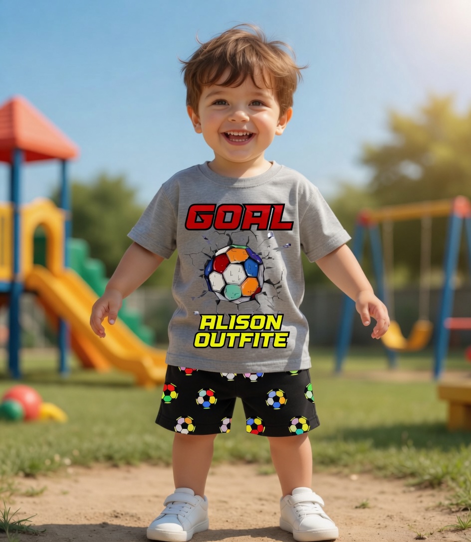 Kids Cotton TShirt and Pant