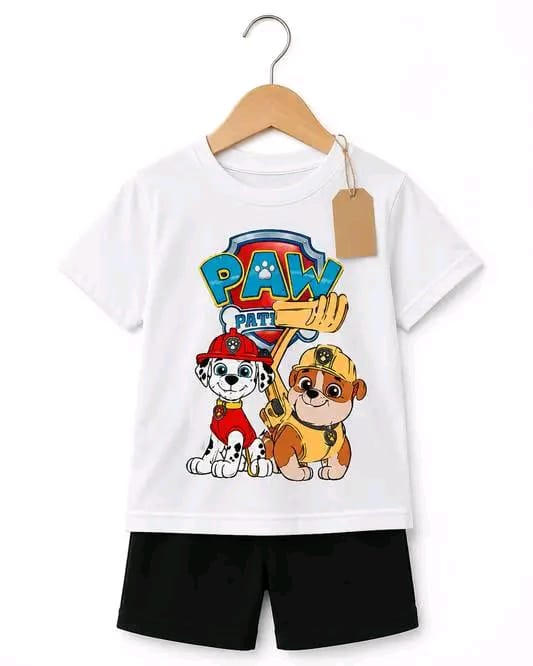 Kids Cotton TShirt and Pant