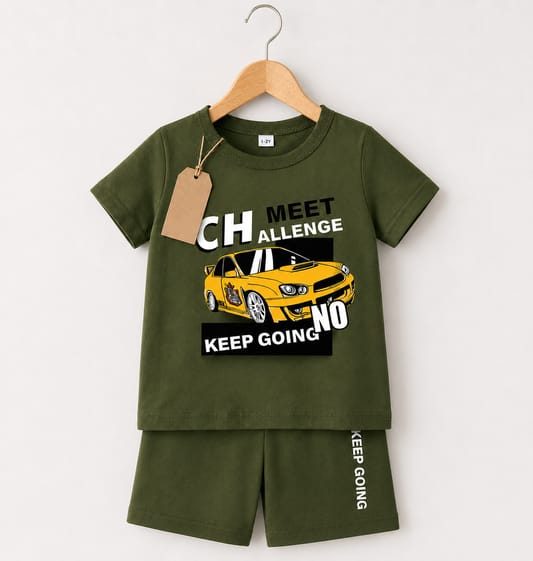 Kids Cotton TShirt and Pant