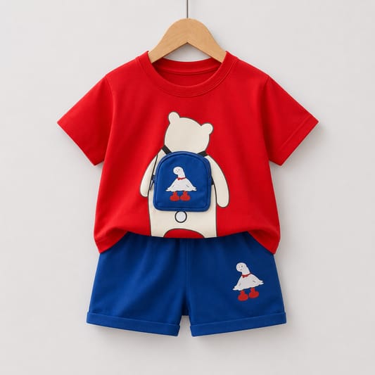 Kids Cotton TShirt and Pant