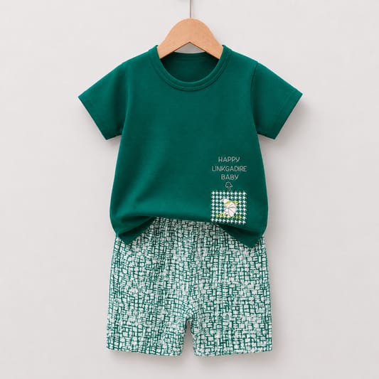 Kids Cotton TShirt and Pant