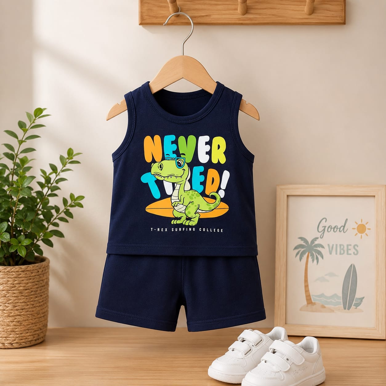 Kids Cotton TShirt and Pant