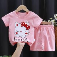 Kids Cotton TShirt and Pant