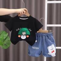 Kids Tshirt and Denim Short Pant Set  ১ থেকে ৬ বছরের ছেলে এন্ড মেয়ে বাচ্চাদের থেকে ৬ বছরের ছেলে এন্ড মেয়ে বাচ্চাদের