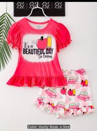 Kids Cotton TShirt and Pant Set  ১ থেকে ৬ বছরের ছেলে এন্ড মেয়ে বাচ্চাদের