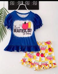 Kids Cotton TShirt and Pant Set  ১ থেকে ৬ বছরের ছেলে এন্ড মেয়ে বাচ্চাদের