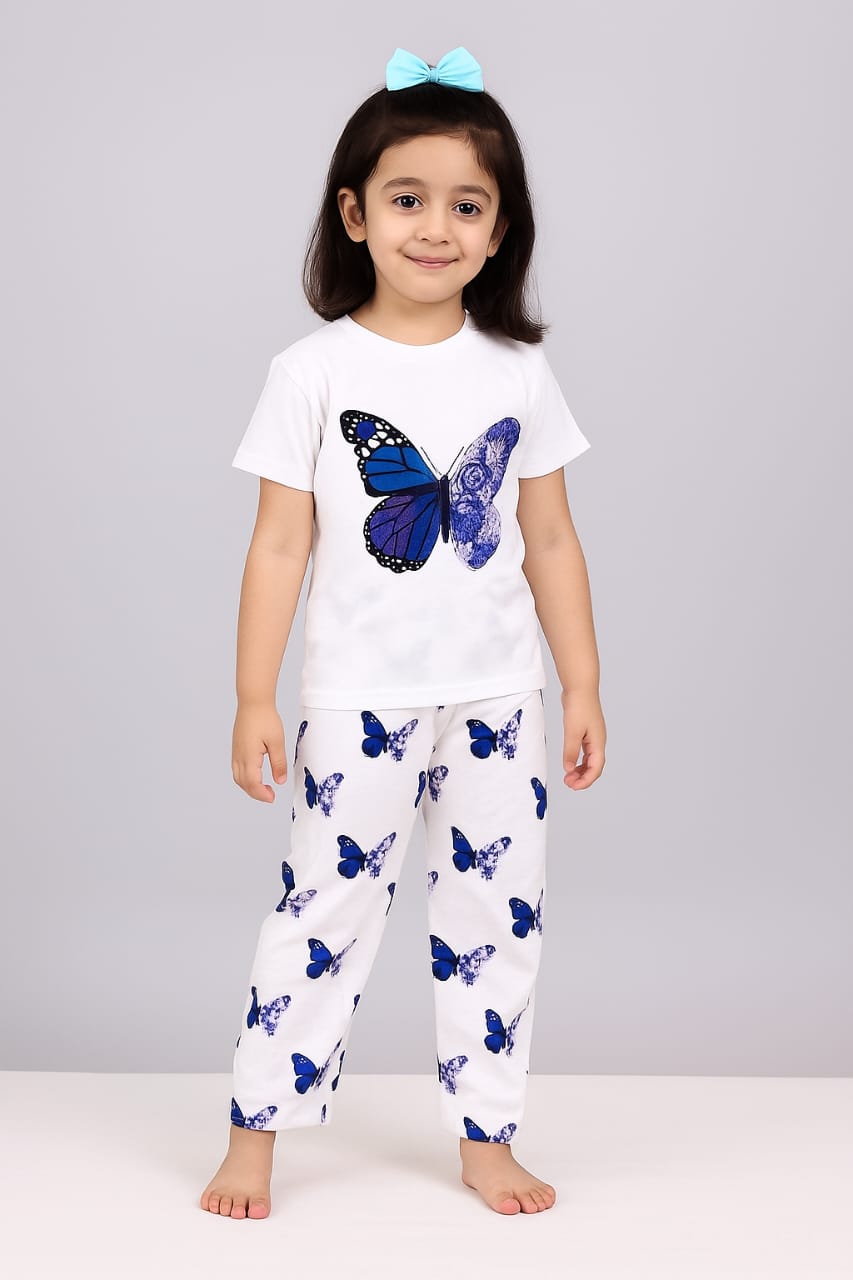 Kids Cotton TShirt and Long Pant Set