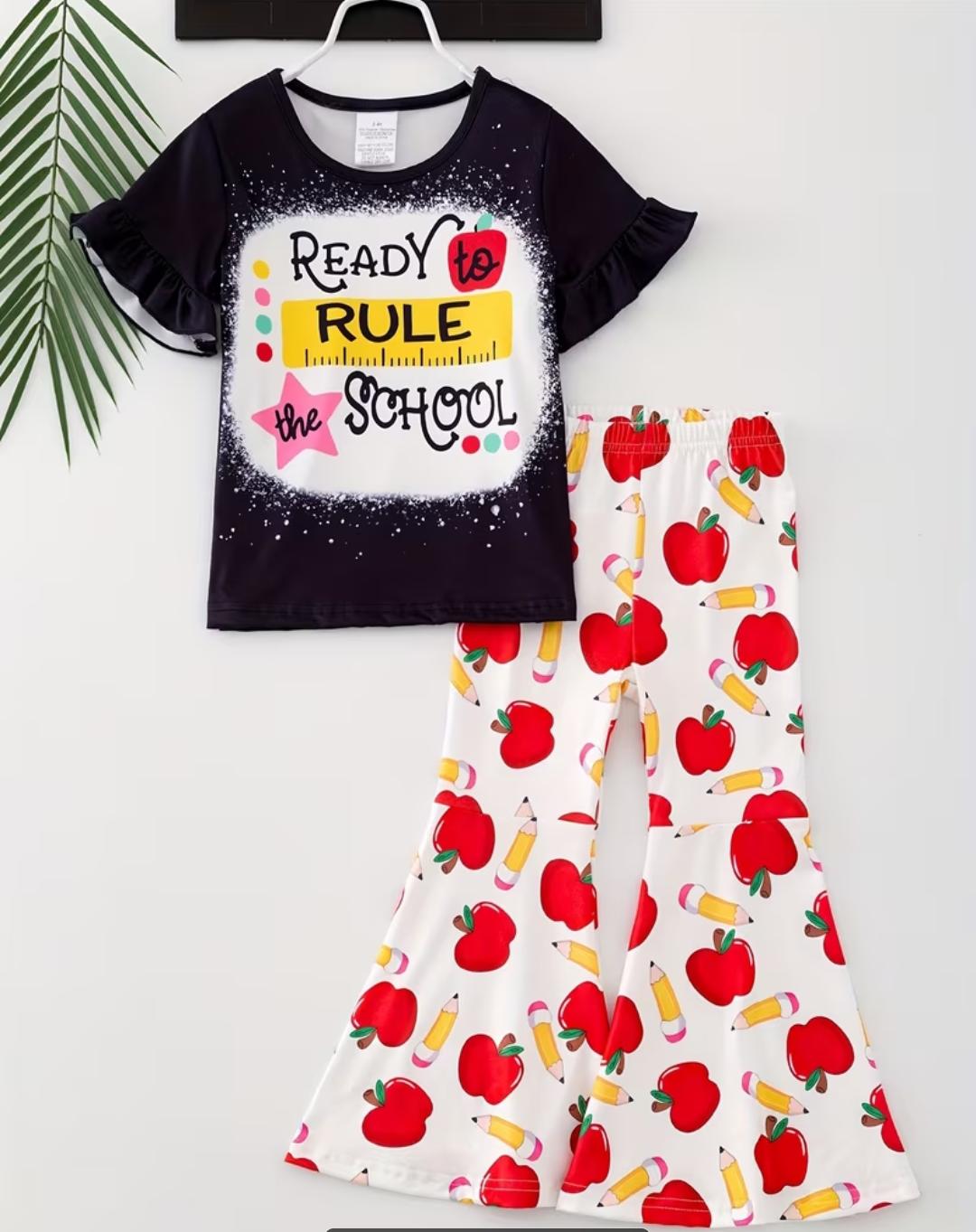 Kids Cotton TShirt and Long Pant Set