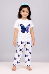 Kids Cotton TShirt and Long Pant Set