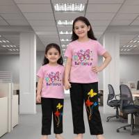 Kids Cotton TShirt and Long Pant Set