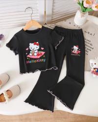 Kids Cotton TShirt and Long Pant Set