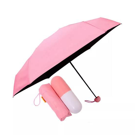 7 inch Mini Folding Capsule Umbrella