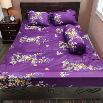Twill cotton bed sheet