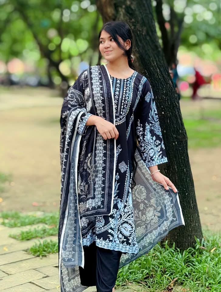 মাখন সিল্ক জর্জেট