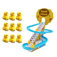 Electric Small Duck Climbing Stairs Toy