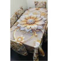 China Premium 3D Print Table Cloth Set