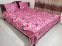 King Size Full cotton fabric Panel Bedsheet