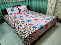 King Size Full cotton fabric Panel Bedsheet