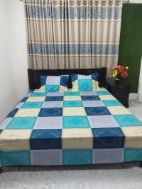 King Size Full cotton fabric Panel Bedsheet