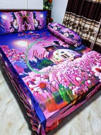 China Premium 3D Design Bed Sheet