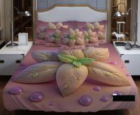 China Premium 3D Design Bed Sheet