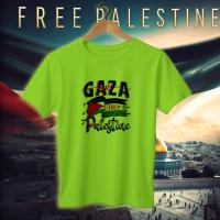 Jersey Fabrics Save Gaza Free Palestine T-shirt