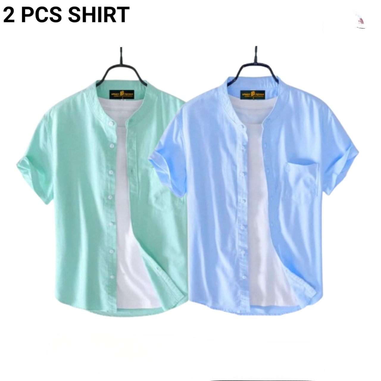 Fashionable Casual Half sleeve shirt for men 2 Pcs Combo
