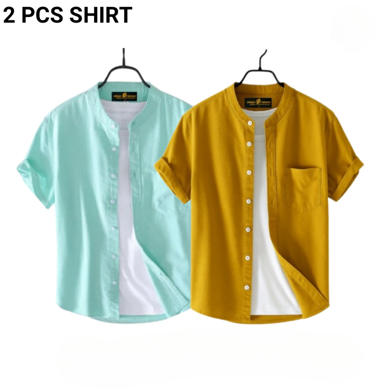 Fashionable Casual Half sleeve shirt for men 2 Pcs Combo