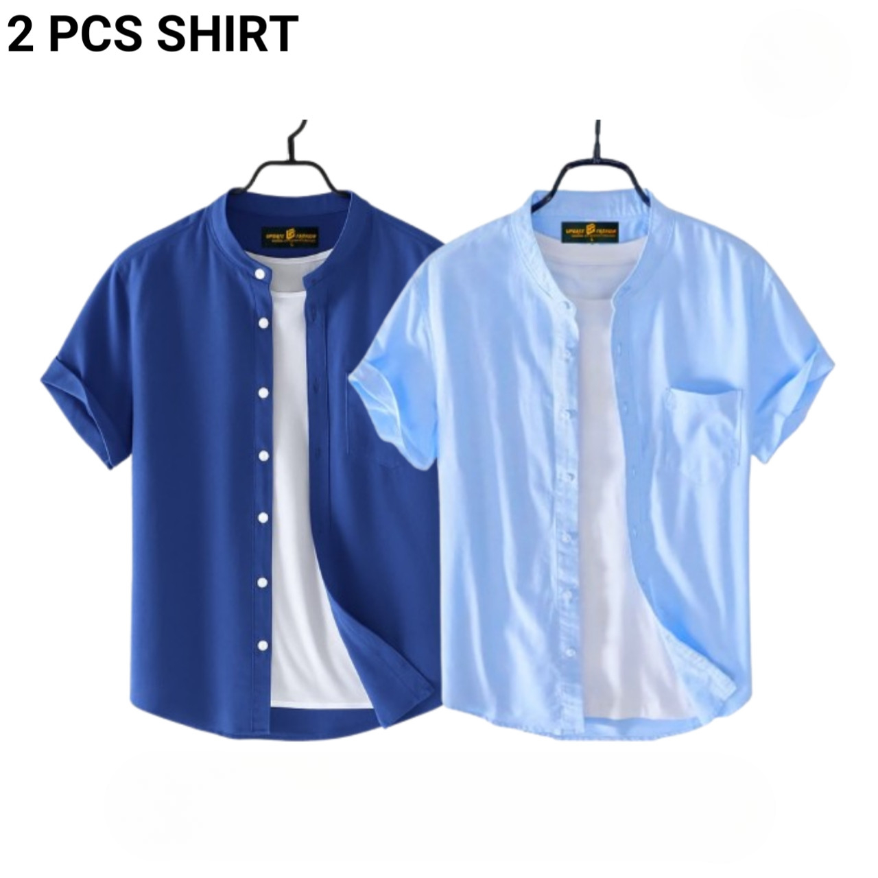 Fashionable Casual Half sleeve shirt for men 2 Pcs Combo