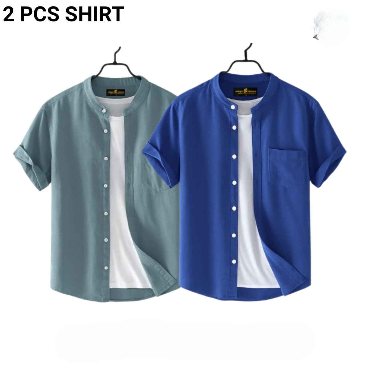 Fashionable Casual Half sleeve shirt for men 2 Pcs Combo