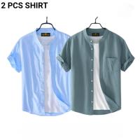 Fashionable Casual Half sleeve shirt for men 2 Pcs Combo