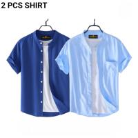 Fashionable Casual Half sleeve shirt for men 2 Pcs Combo