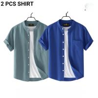 Fashionable Casual Half sleeve shirt for men 2 Pcs Combo