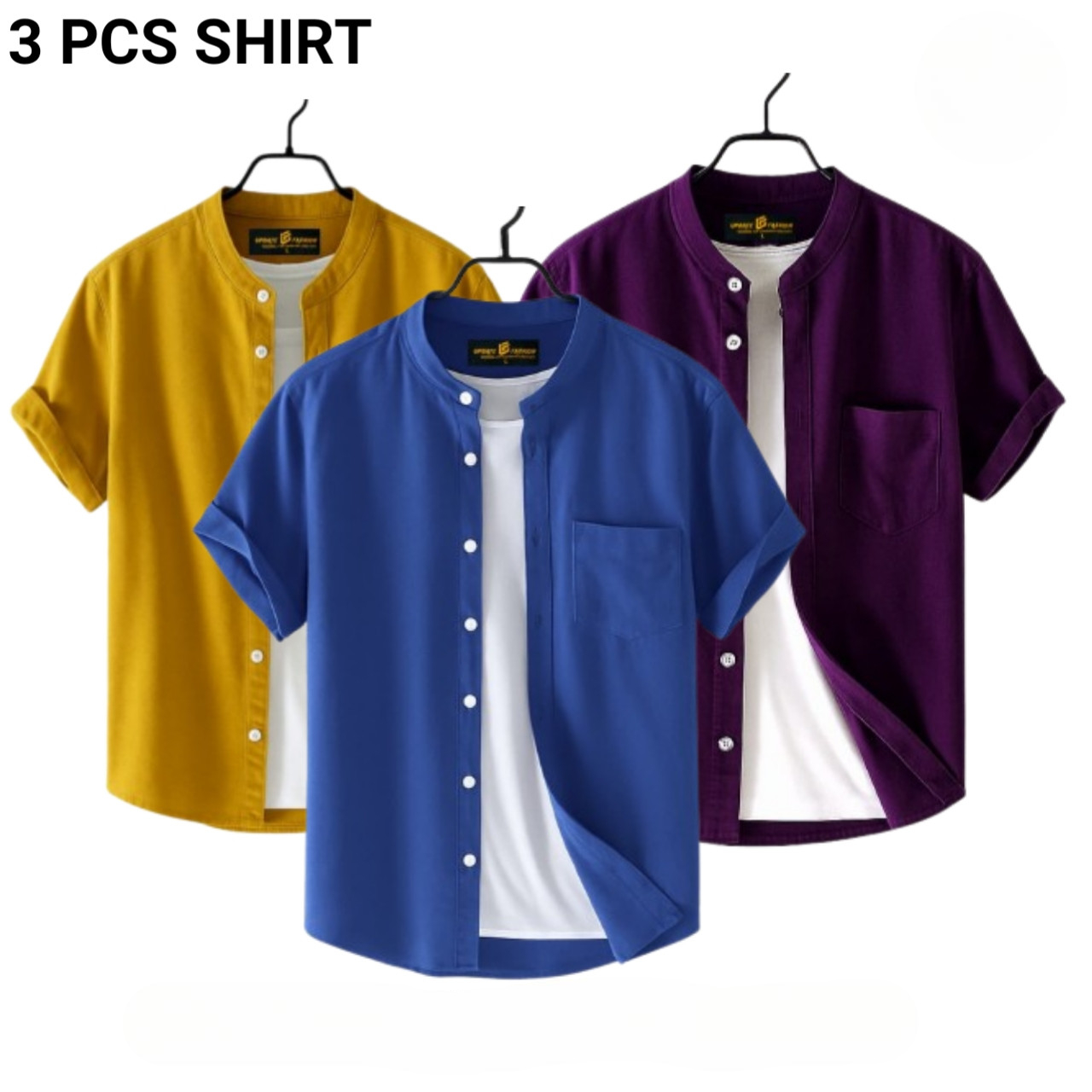 Fashionable Casual Half Sleeve Shirt for man 3 Pcs Combo