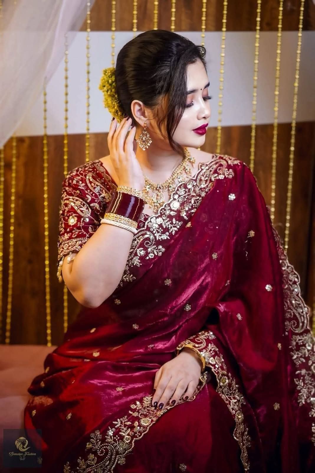 ভাইরাল জিমিচু শাড়ি
