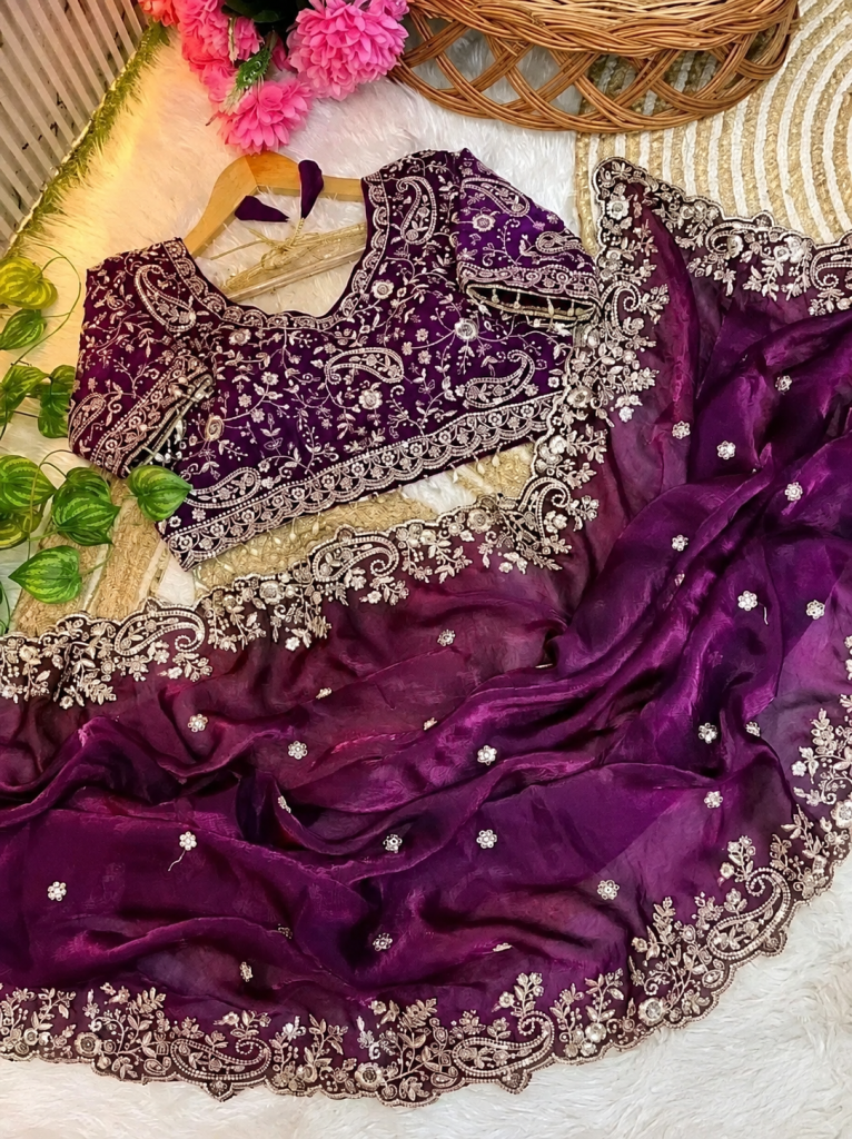 ভাইরাল জিমিচু শাড়ি