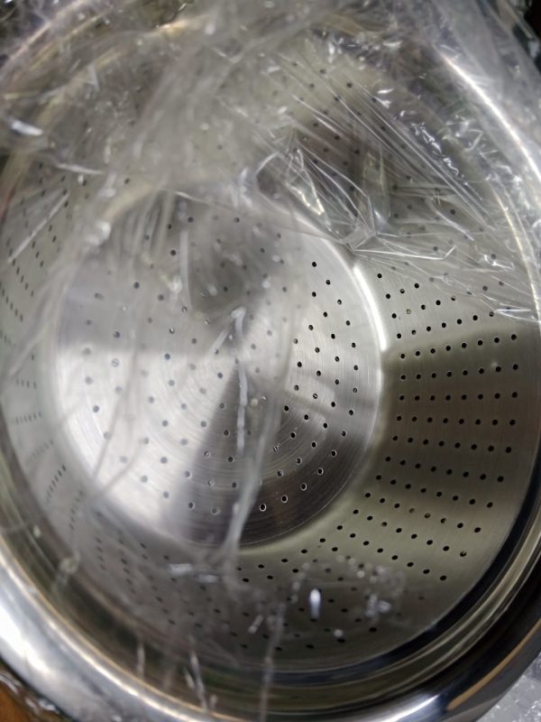 3 In 1 Multifunctional Stainless Steel Basin With Vegetable Cutter + Drain Basket.