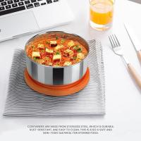 MILTON Triyum Stainless Steel Tiffin Box | Food Grade