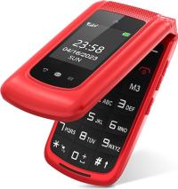 T-Source T203 Dual Display Folding Mobile Phone (BLUE)