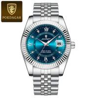 100% Original Waterproof Poedagar 910 Model Fashion Watch for Men.