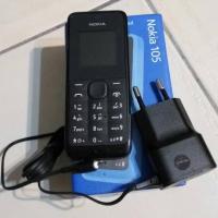 Nokia Asha 105 Single Sim Black Colour (Refurbished)