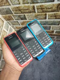 Nokia Asha 105 Single Sim Black Colour (Refurbished)