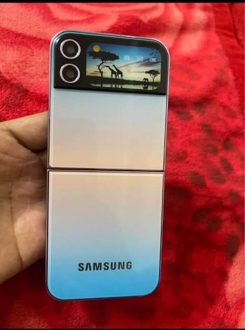 Samsung A70 Pro Folding Mobile Phone Blue Colour (New)