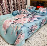 Premium 3D Bedsheet 04 Piece Set