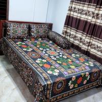 Premium 3D Bedsheet 04 Piece Set