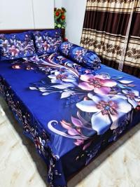Premium 3D Bedsheet 04 Piece Set