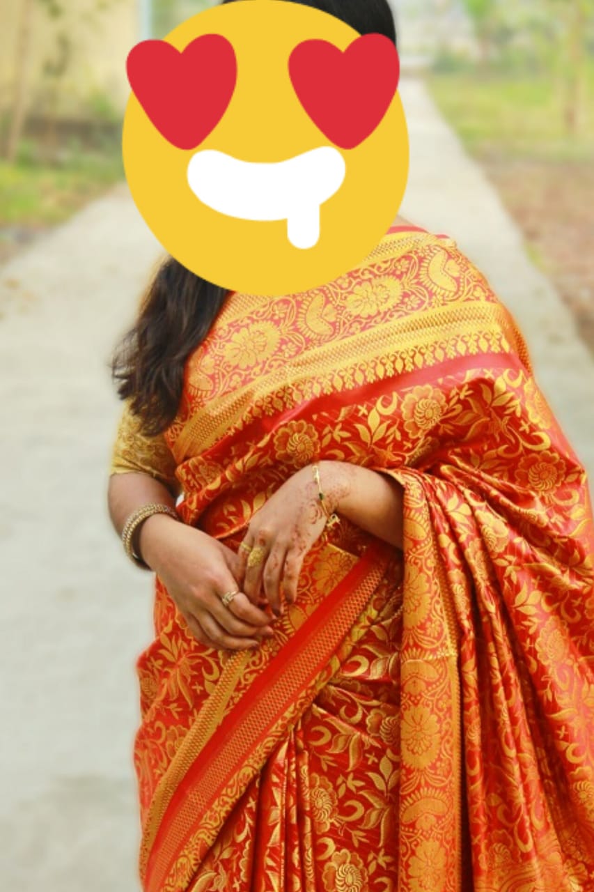 অরিজিনাল সিরাজগঞ্জের সিল্ক কাতান শাড়ি