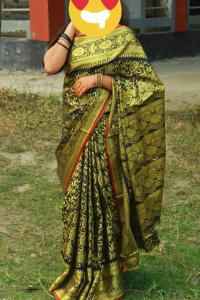 অরিজিনাল সিরাজগঞ্জের সিল্ক কাতান শাড়ি