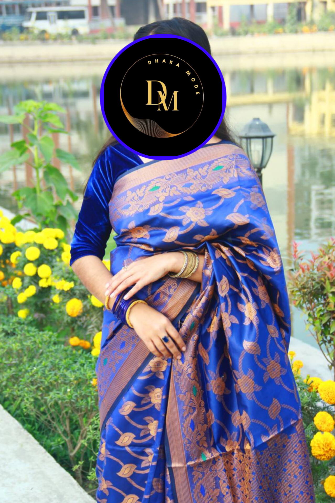 সিল্ক কাতান শাড়ি